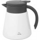 Garrafa Térmica 600ml Daily White Inox Mimo Style Parede Dupla